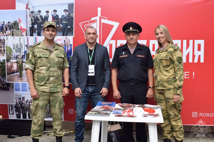 Росгвардия участвует в молодежном форуме «Каспий»