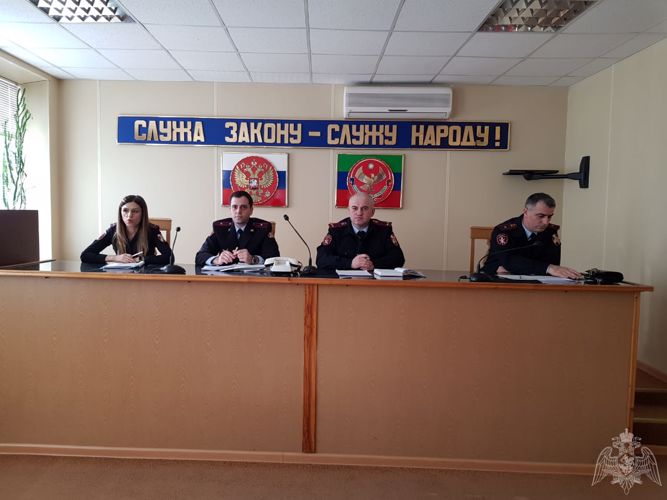 Сотрудники дагестанского Управления Росгвардии провели рабочую встречу с представителями подразделений охраны