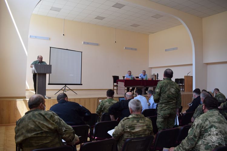 В Дагестане подвели итоги служебно-боевой деятельности территориального управления Росгвардии за полугодие