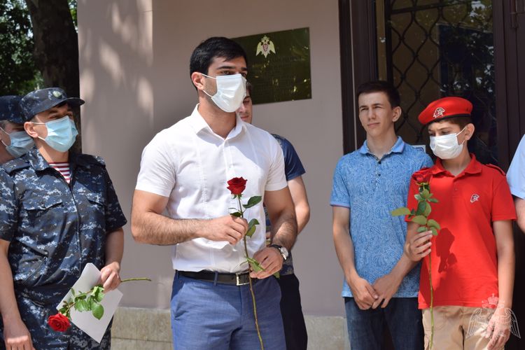 В Дагестане почтили память Героя России Магомеда Нурбагандова