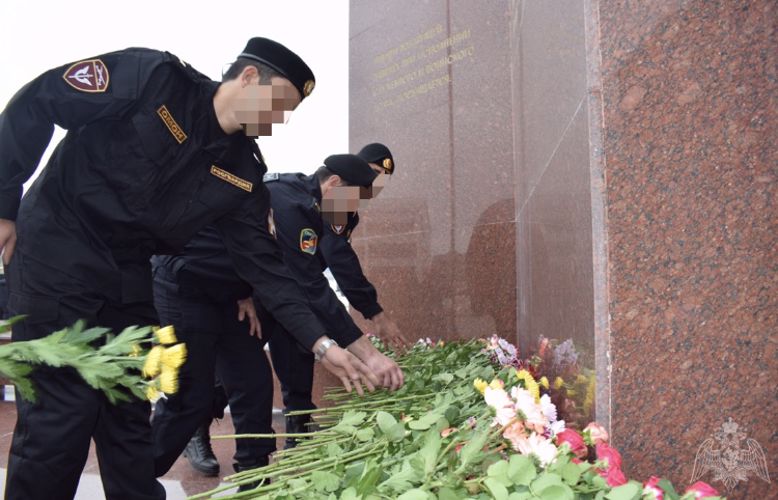 Каспийский ОМОН отметил годовщину образования отряда
