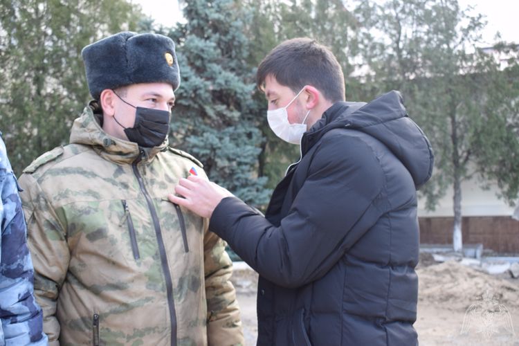 В Дагестане росгвардейцы поддержали республиканскую акцию «Я – россиянин, я – дагестанец»