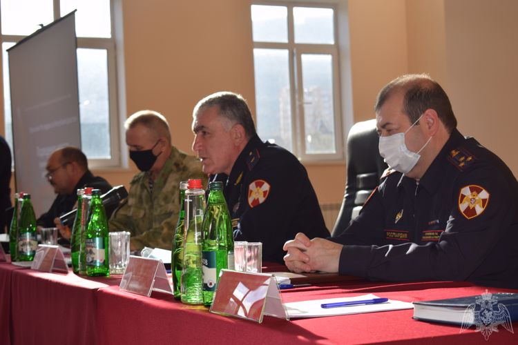 В дагестанском управлении Росгвардии подвели итоги служебной деятельности за год