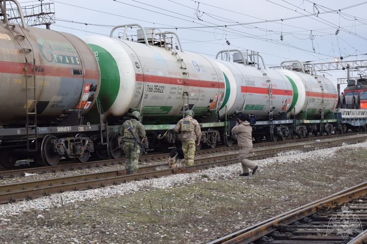Съемочная группа телеканала НТВ побывала в дагестанском управлении Росгвардии