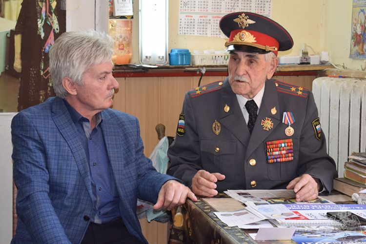 В Дагестане росгвардейцы присоединились к ведомственной акции «Ветераны Росгвардии»