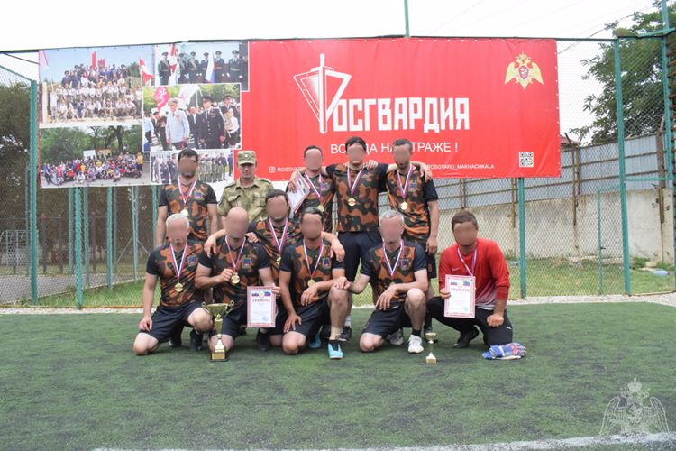 В Дагестане прошел чемпионат по мини-футболу среди росгвардейцев