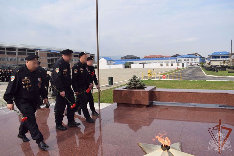 Каспийский ОМОН отметил свое 22-летие