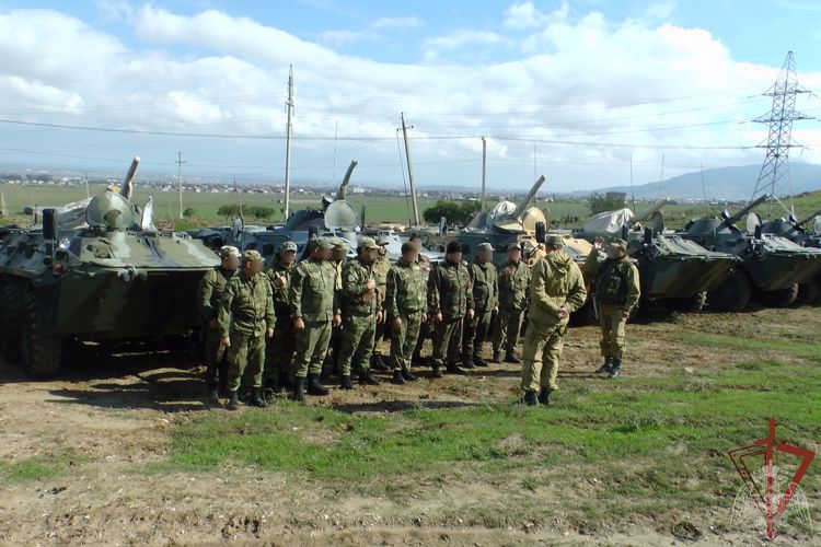 В Дагестане завершился полевой выход бойцов ОМОН Росгвардии