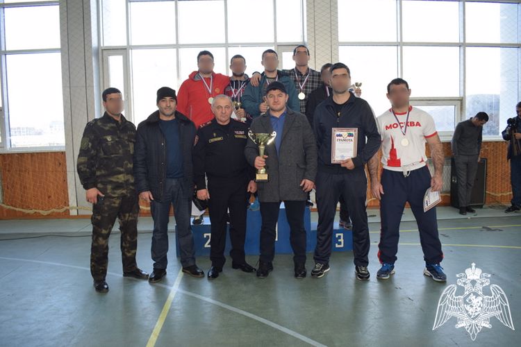 Чемпионат по рукопашному бою среди росгвардейцев прошел в Дагестане