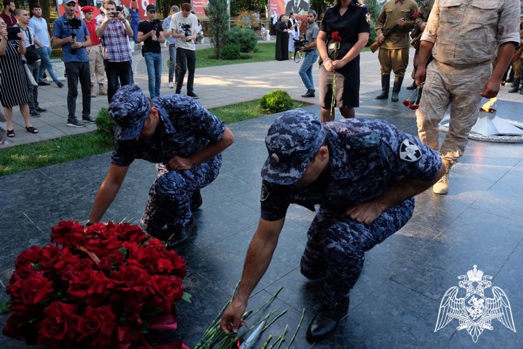 В Дагестане росгвардейцы стали участниками исторического фестиваля «Битва за Кавказ»