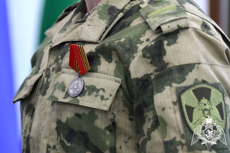 В  Дагестане росгвардейцам вручили государственные награды