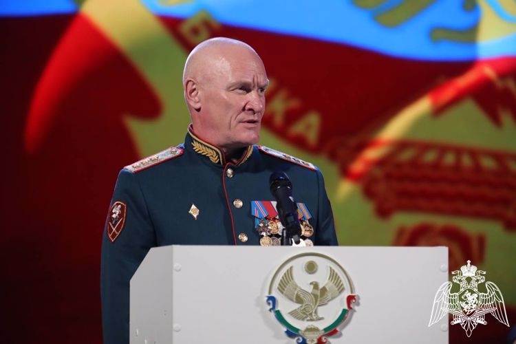 Ансамбль песни и пляски Северо-Кавказского округа Росгвардии выступил с концертом в Дагестане