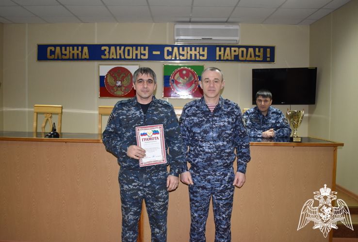 В Дагестане определились лучшие шахматисты среди росгвардейцев