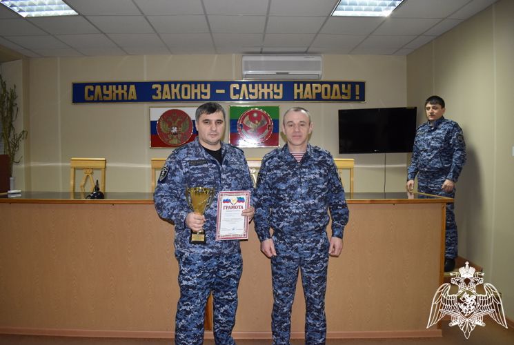 В Дагестане определились лучшие шахматисты среди росгвардейцев