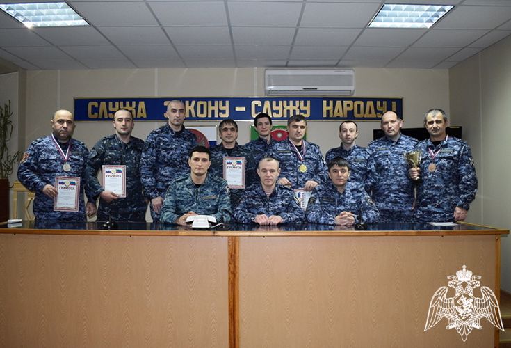 В Дагестане определились лучшие шахматисты среди росгвардейцев