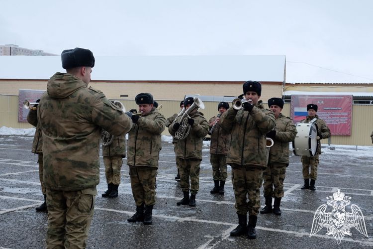 Учебно-методический сбор с военными дирижерами Северо-Кавказского округа Росгвардии прошел в Дагестане