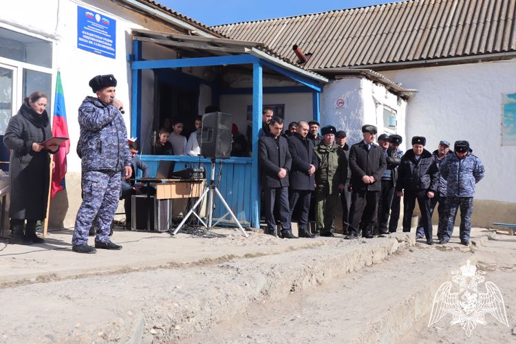 Именем погибшего росгвардейца названа школа в Дагестане