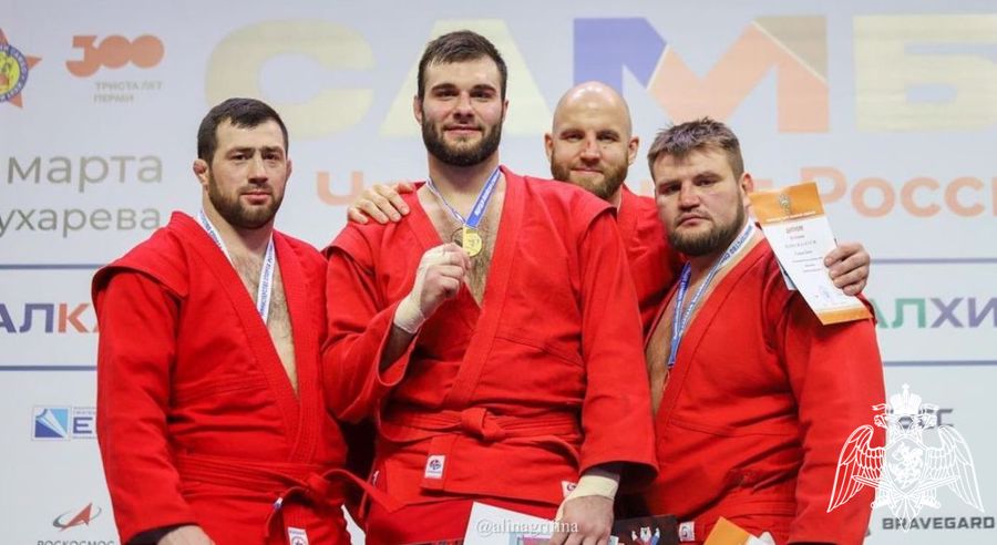 Росгвардеец из Дагестана стал серебряным призером чемпионата России по боевому самбо