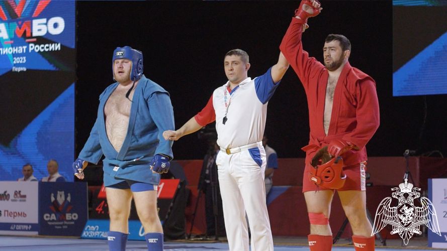 Росгвардеец из Дагестана стал серебряным призером чемпионата России по боевому самбо