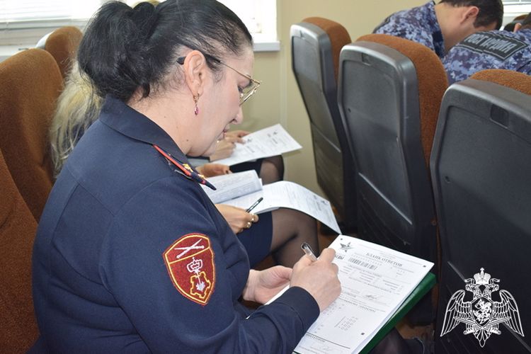 Росгвардейцы в Дагестане написали «Диктант Победы»