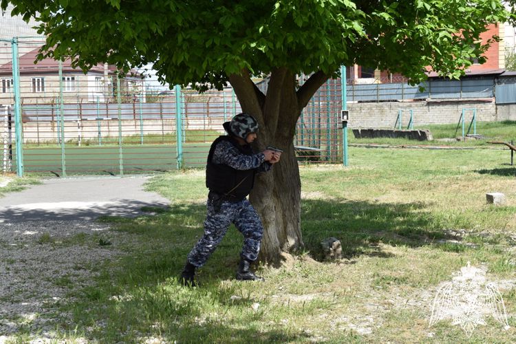 Лучшую группу задержания Росгвардии определили в Дагестане