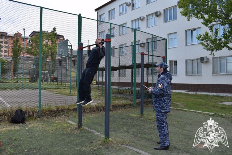 Лучшую группу задержания Росгвардии определили в Дагестане