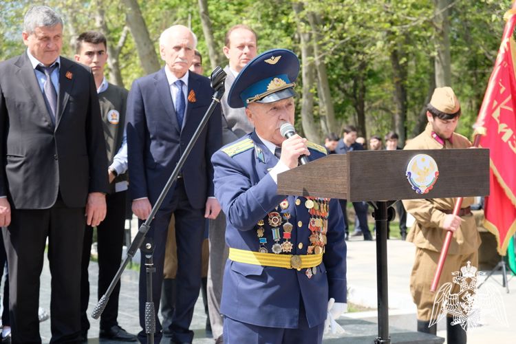 В Дагестане росгвардейцы присоединились к акции «Вахта памяти»
