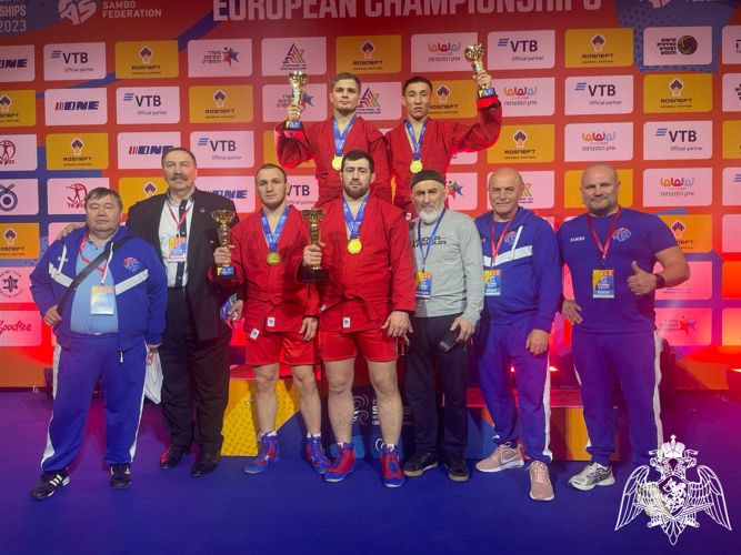 Спортсмен из Росгвардии стал чемпионом Европы по боевому самбо