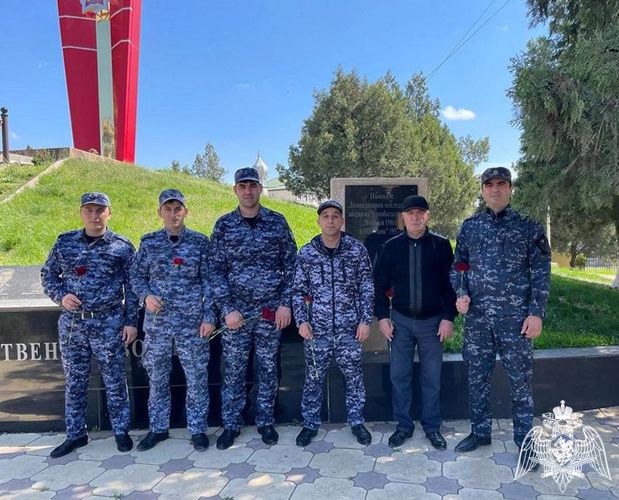 В Дагестане росгвардейцы почтили память жертв чернобыльской катастрофы