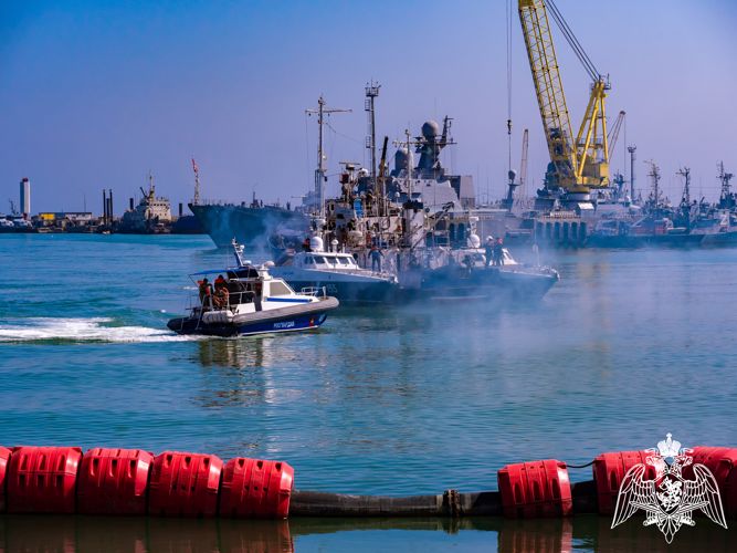  В Дагестане росгвардейцы приняли участие в антитеррористических учениях