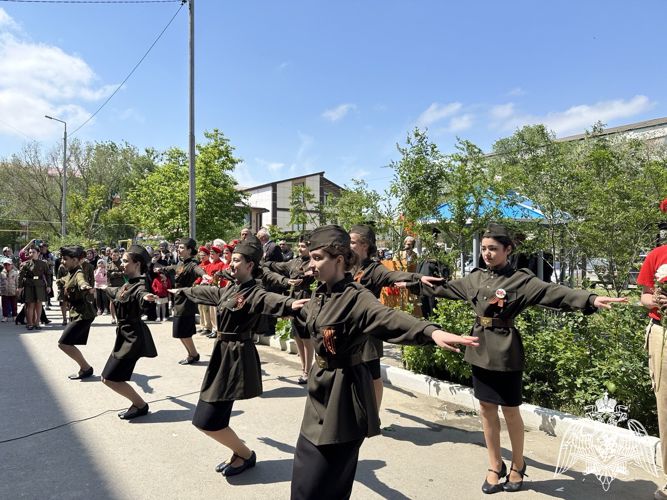 Росгвардия провела «Парад у дома ветерана» в Кизляре
