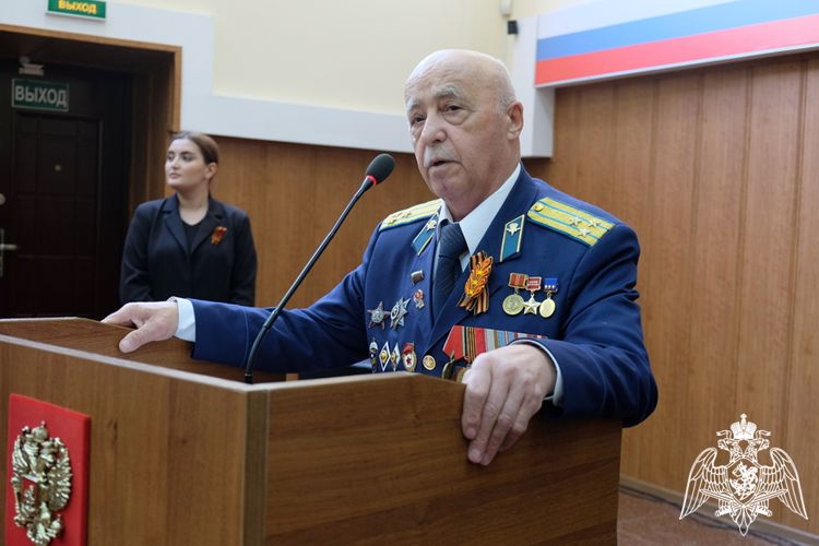 В Дагестанском государственном техническом университете прошел концерт военного оркестра Росгвардии