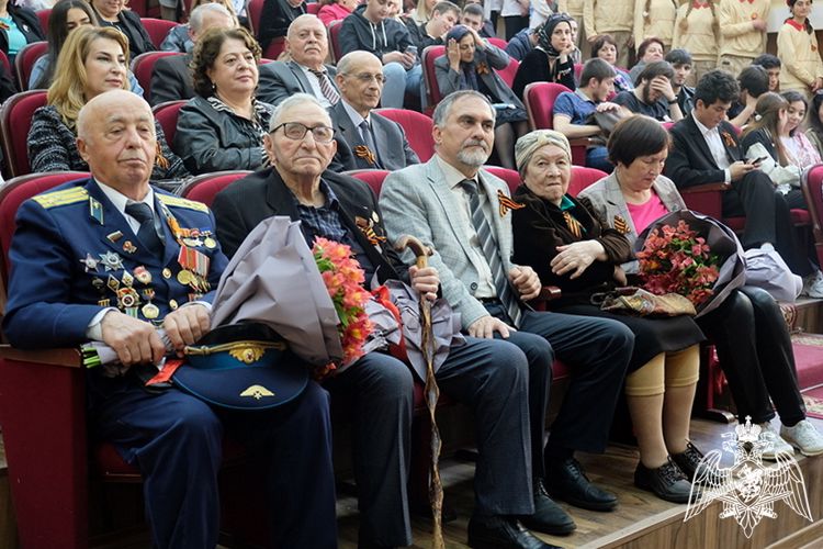 В Дагестанском государственном техническом университете прошел концерт военного оркестра Росгвардии