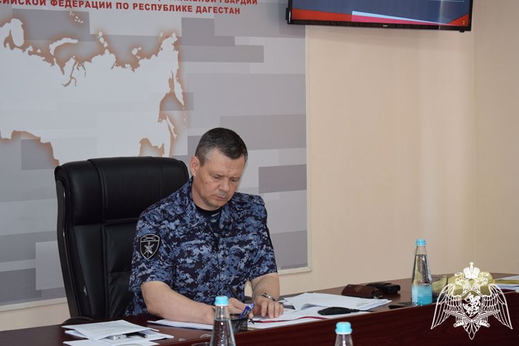 В Управлении Росгвардии по Республике Дагестан подвели итоги служебно-боевой деятельности за первое полугодие