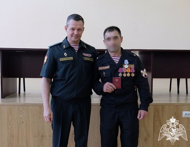 В Дагестане росгвардейцам вручили государственные награды