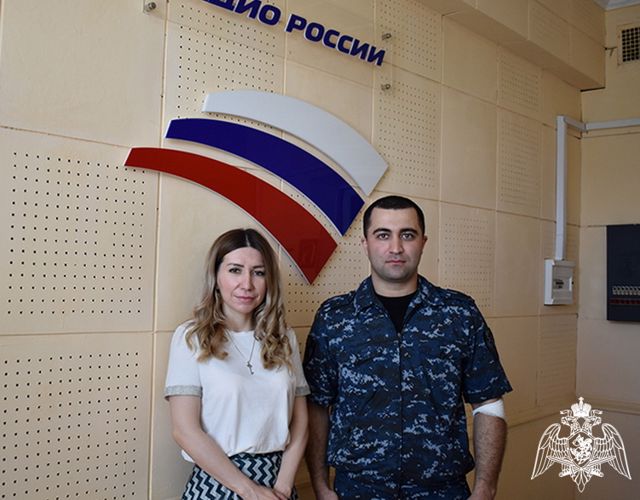 Радиорубрика «В эфире Росгвардия» продолжается в Дагестане