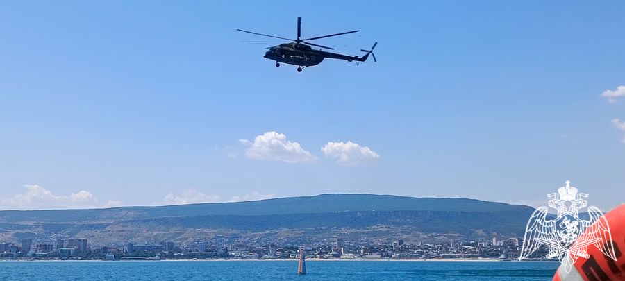 Учебно-тренировочные полеты авиации Росгвардии прошли в Дагестане