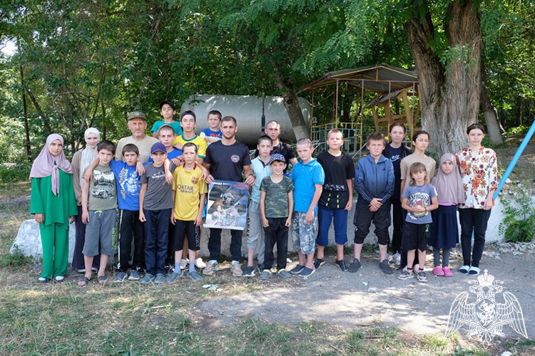 В Дагестане продолжается акция «Каникулы с Росгвардией»