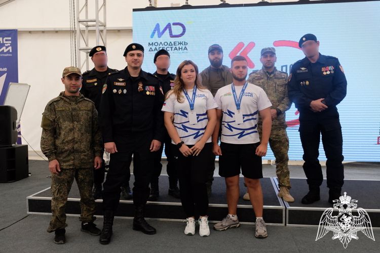 Росгвардейцы приняли участие в открытии Северо-Кавказского молодежного форума «Каспий – 2023»