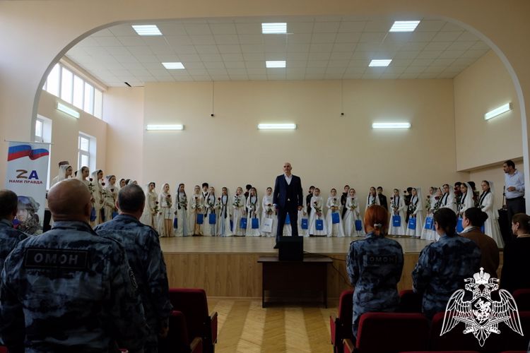 Концерт для росгвардейцев – участников СВО прошёл в Махачкале