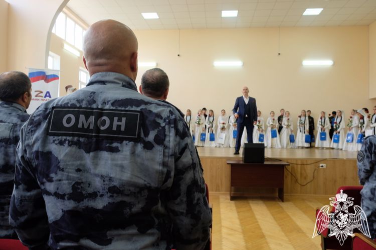 Концерт для росгвардейцев – участников СВО прошёл в Махачкале