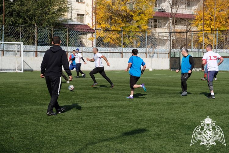 Росгвардейцы Дагестана стали бронзовыми призерами футбольного турнира памяти Героя России Арзулума Ильясова