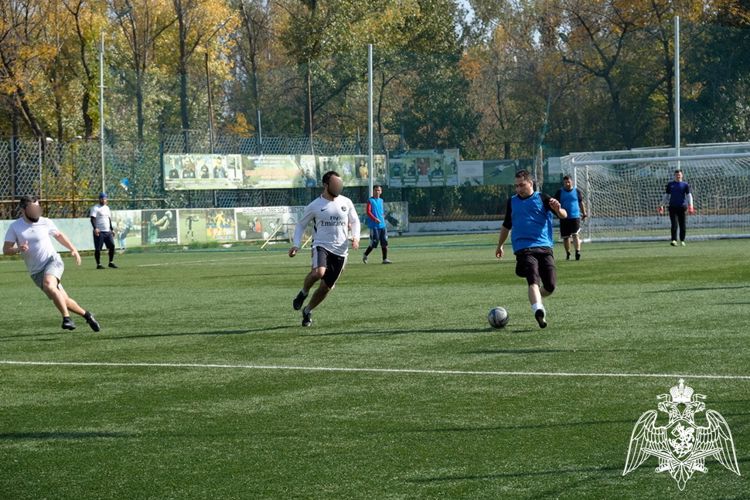 Росгвардейцы Дагестана стали бронзовыми призерами футбольного турнира памяти Героя России Арзулума Ильясова