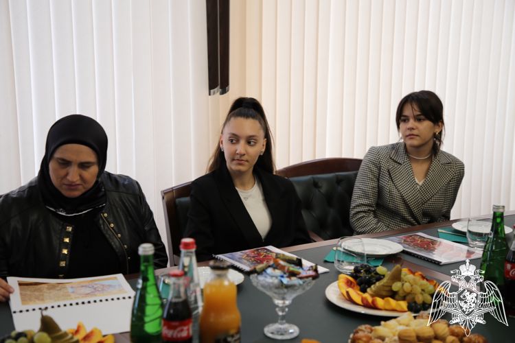 В Дагестане провели «Разговоры о важном» с детьми погибших  росгвардейцев