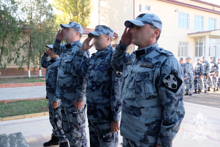  В Дагестане росгвардейцы почтили память погибших боевых товарищей