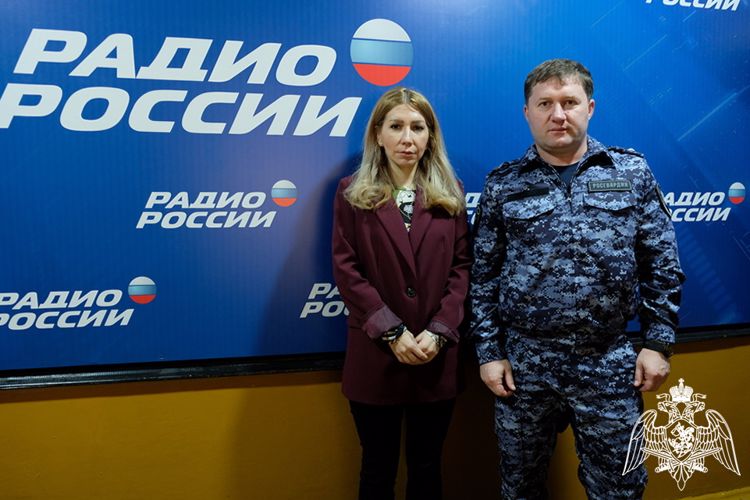 Радиорубрика «В эфире Росгвардия» продолжается в Дагестане