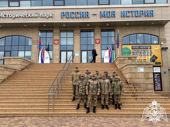 Росгвардейцы написали Географический диктант в Дагестане