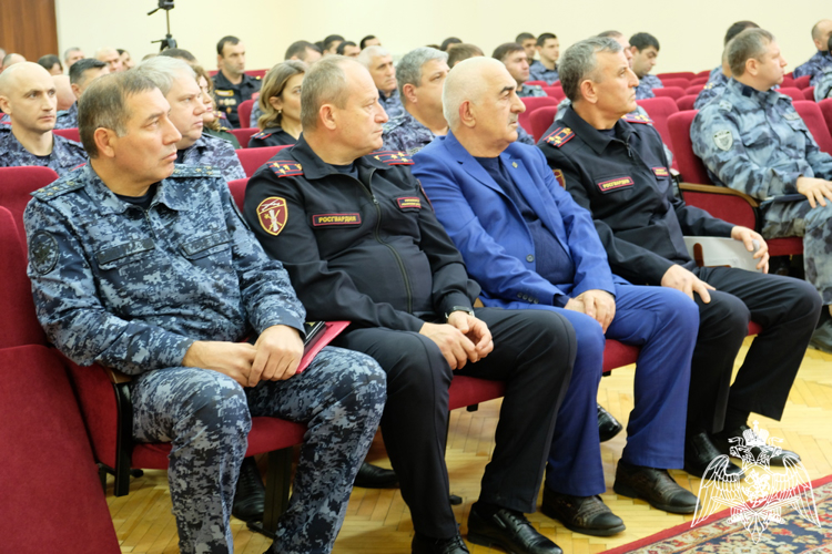 Итоги служебно-боевой деятельности за год подвели в Управлении Росгвардии по Республике Дагестан