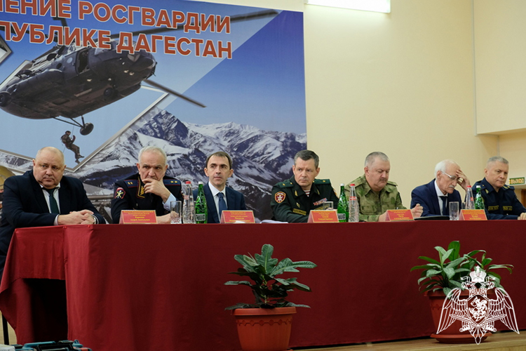 Итоги служебно-боевой деятельности за год подвели в Управлении Росгвардии по Республике Дагестан