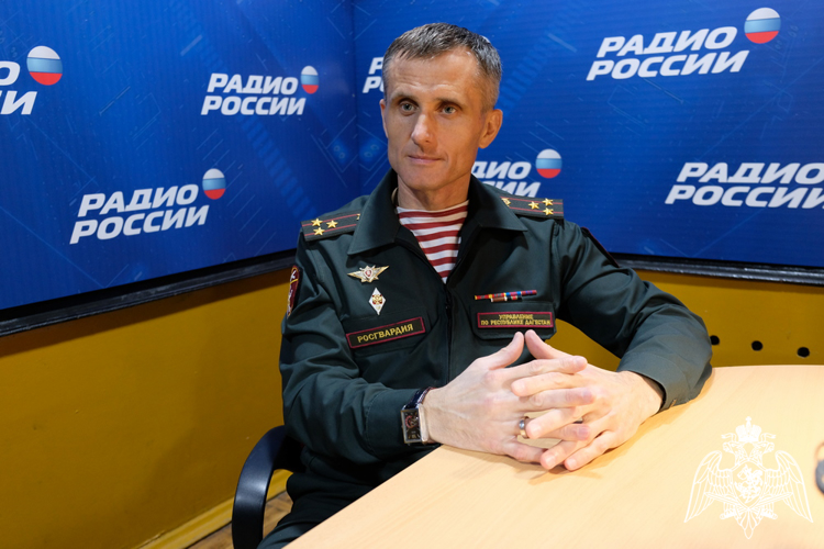 Начальник штаба Управления Росгвардии по Республике Дагестан рассказал об итогах уходящего года на республиканском радио